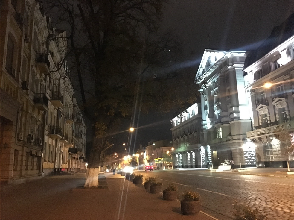 Nachts in Kiew