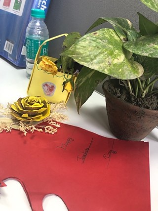 Geschenk von der Schulleitung