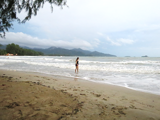 Ohne die Stürme wäre das Wasser bestimmt türkis...