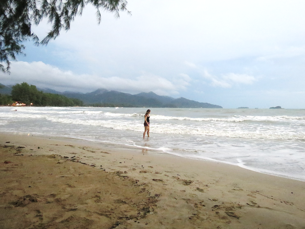 Ohne die Stürme wäre das Wasser bestimmt türkis...