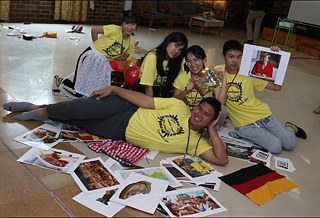 Materialien für die Deutschlandchoreografie