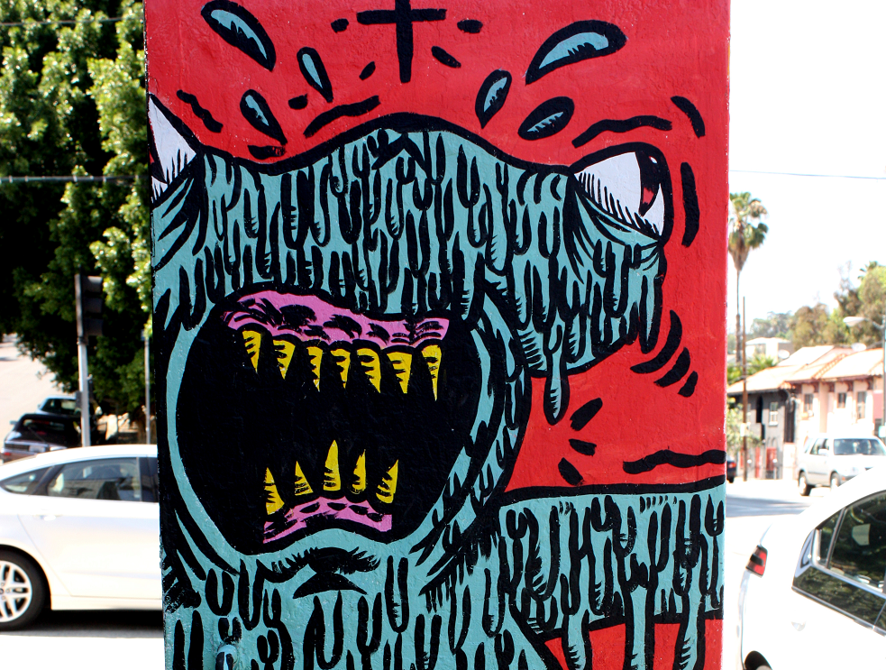 #artbits - Steetart by Sidkid in Los Angeles 