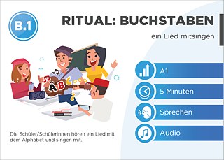 EDDU | Buchstaben | ein Lied mitsingen