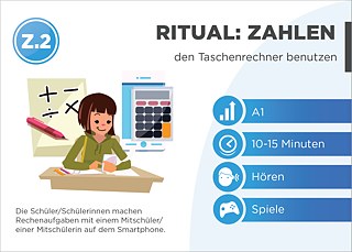 EDDU | Zahlen | den Taschenrechner benutzen
