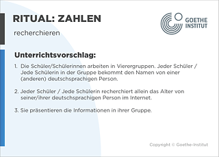 EDDU | Zahlen | recherchieren | Unterrichtsvorschlag