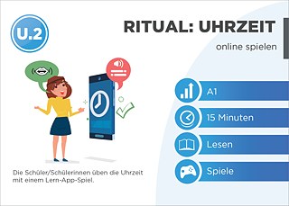 EDDU | Uhrzeit | online spielen | Unterrichtsvorschlag