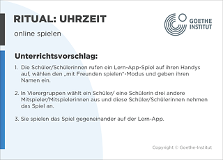 EDDU | Uhrzeit | online spielen | Unterrichtsvorschlag