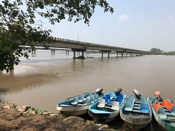 Der Chenab Fluss in Gujrat