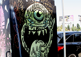 #artbits - Steetart by Sidkid in Los Angeles 