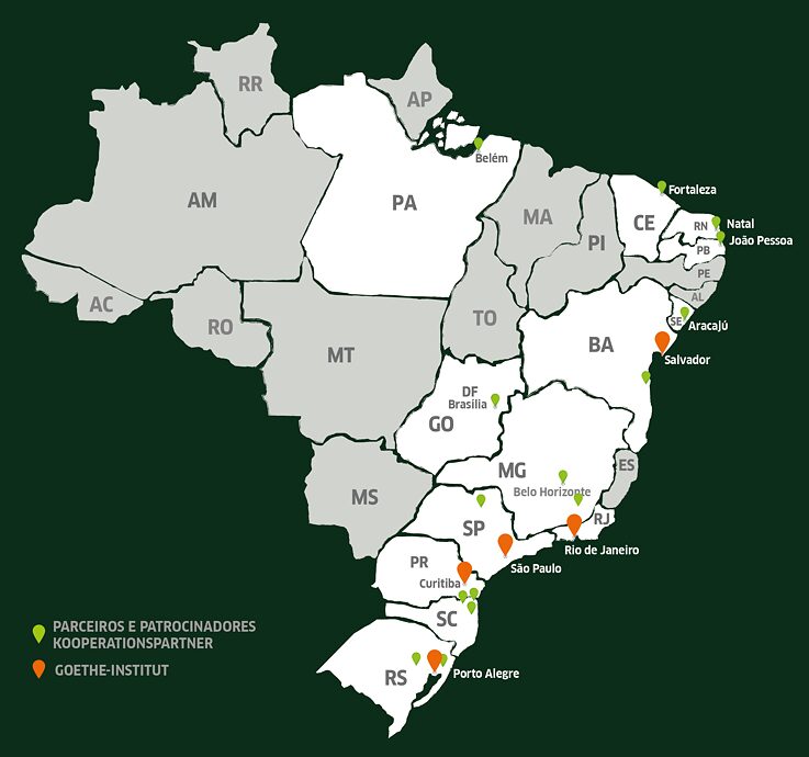 Mapa - Goethe-Institut São Paulo/Brasil
