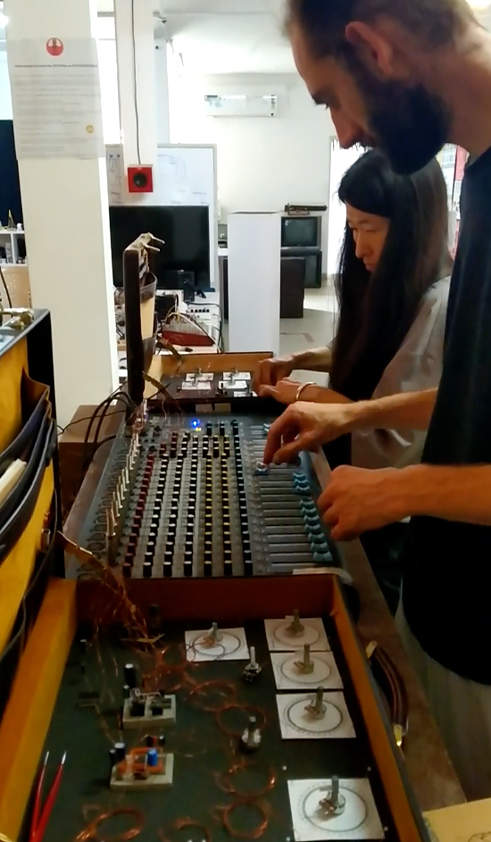 Test drive of the just-finished prototype