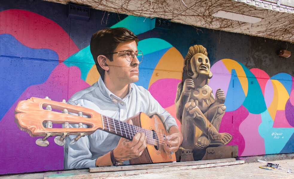 Oscar Axo: Flor y Canto