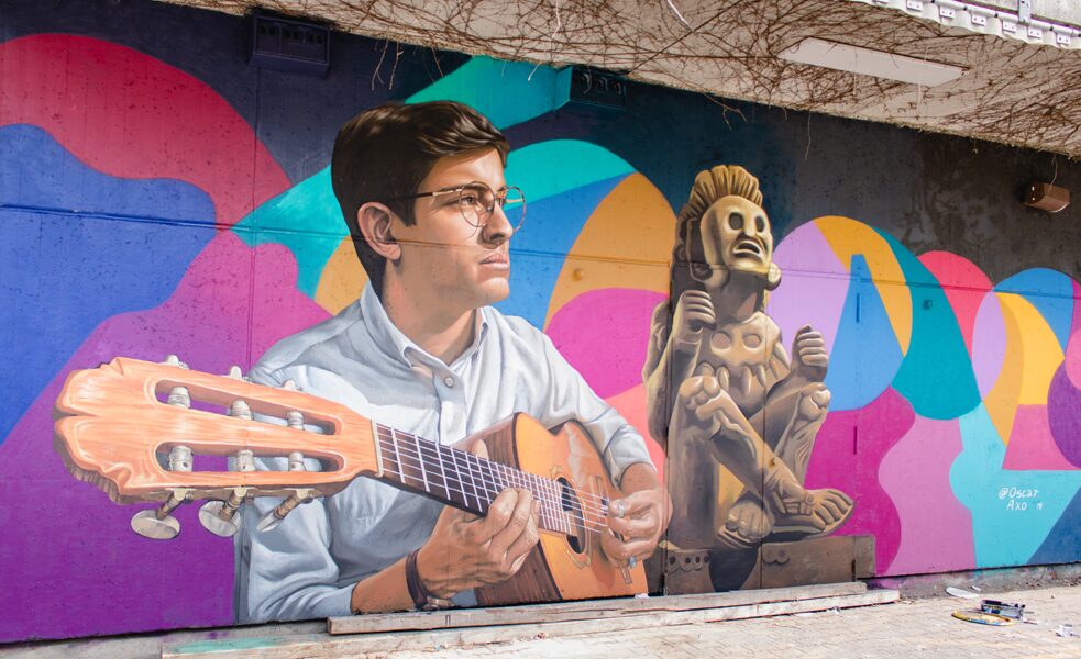 Oscar Axo: Flor y Canto