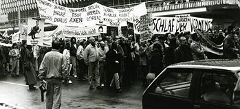 Alexanderplatz-Demonstration, Berlin, 4. November 1989