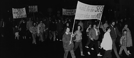 Demonstration in Wittenberge am 15. Januar 1990