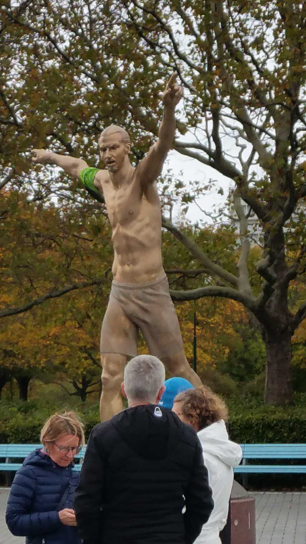 Statue Zlatan Ibrahimovic