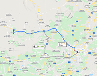 Eriwan - Aruch © © Google Maps Eriwan - Aruch