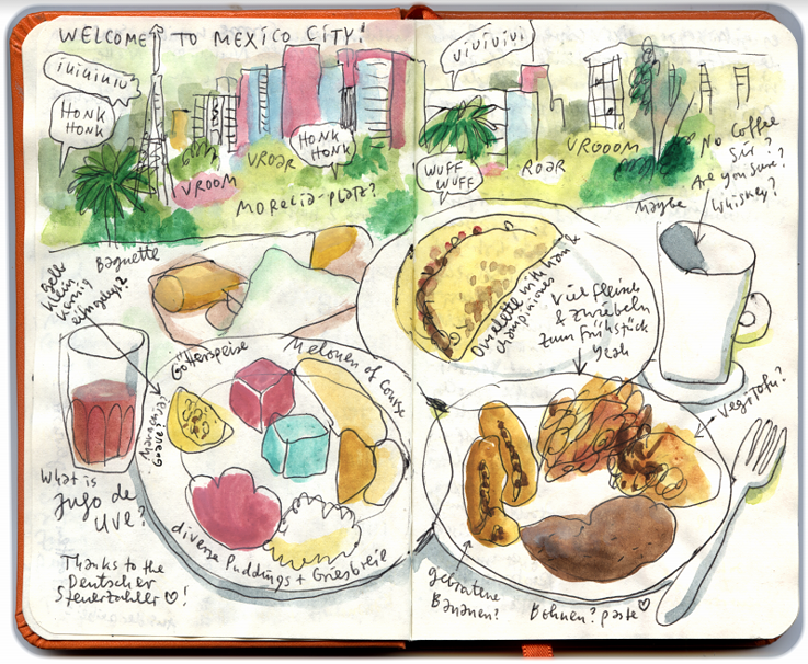 Mawil: Everyday life impressions from aus Mexico City| Breakfast