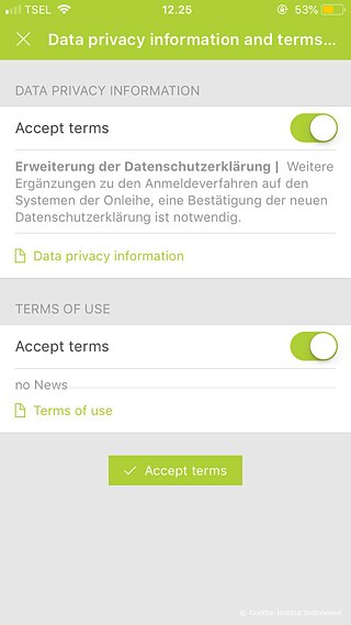 Datenschutzerklärung und Nutzungsbedingungen © © Onleihe Datenschutzerklärung und Nutzungsbedingungen