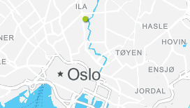 Kartenausschnitt mit dem Standort des Goethe-Instituts in Oslo