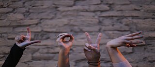 Handzeichen für LOVE