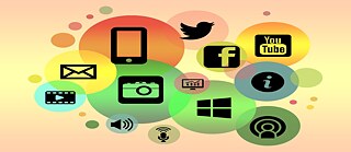 Icons von Online-Anwendungen