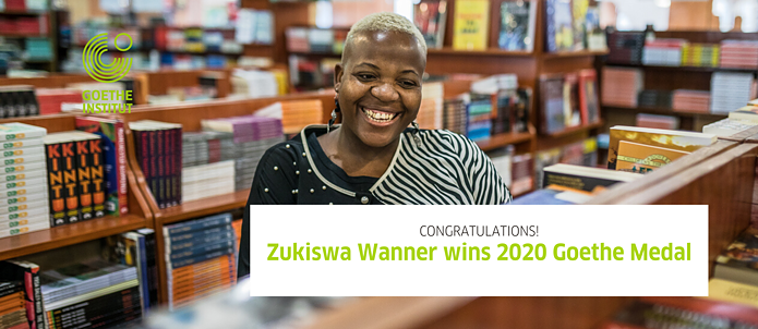 Zukiswa Wanner Goethe Medal
