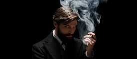 Robert Finster as Sigmund Freud in the Netflix Original Series "Freud"
