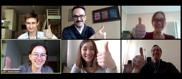 Das Organisationsteam in St. Petersburg