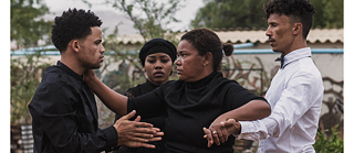 Theatre in the backyard in O'Kiep 2018