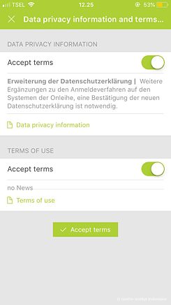 Datenschutzerklärung und Nutzungsbedingungen