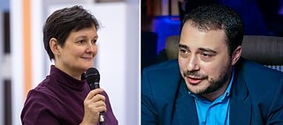 Ирина Лукьянова и Илья Бер