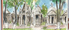 Мавил: Зарисовки из повседневной жизни Мехико | Кладбище