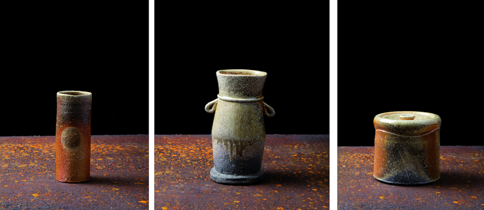Japanese-inspired ceramics by Jan Kollwitz.