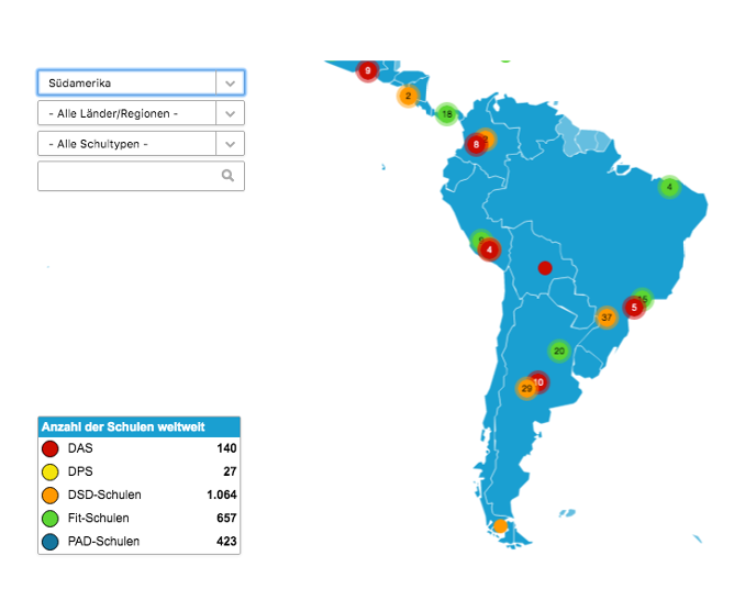 PASCH-SAM-Karte, Stand Dezember 2019