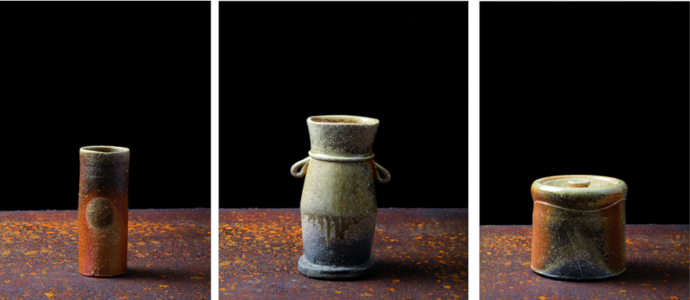 The ceramics from Jan Kollwitz’ German workshop can hold their own against their Japanese ideals.  