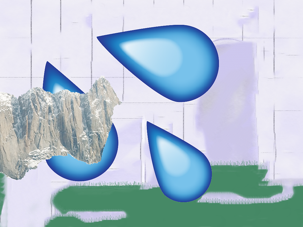 Drops - Digital Painting by T.Olbrich