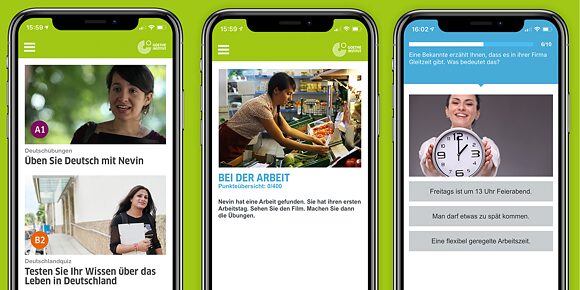 Screenshots MWnD App
