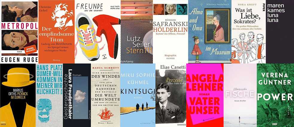 Bücher, über die man spricht. Frühjahrsausgabe 2020