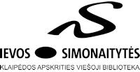 Klaipėdos apskrities viešosios Ievos Simonaitytės bibliotekos logotipas