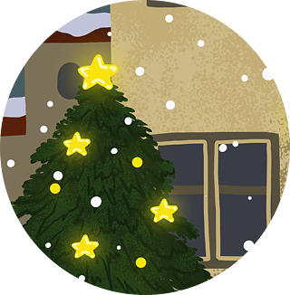 Рождественское путешествие. Александра Водолажченко ©   Рождественское путешествие. Александра Водолажченко