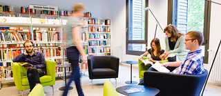 Bibliothèque du Goethe-Institut de Paris. Collections de la bibliothèque.