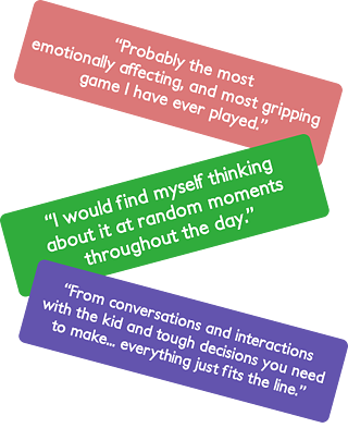 My Child Lebensborn Reviews © Pruthvi Das; Bewertungen sind Ausschnitte aus Steam My Child Lebensborn Reviews