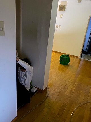 長田萌夏によるパフォーマンス