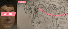 dekolonial – Videostandbild aus dem Projekt „Intervention M21“: Das (De-)Koloniale Glossar, Teil 2, „Zivilisiert - Wild“