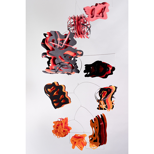 Scarlet, Black, Orange (Colour shapes) - Jiaminzhang