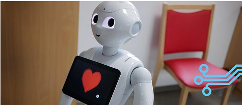 Κι αν κάνει λάθος; Το ανθρωποειδές ρομπότ «Pepper» εργάζεται σε ένα γηροκομείο στο Έρλενμπαχ.