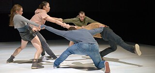 Personen Hand in Hand