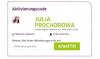 Aktivierungscode