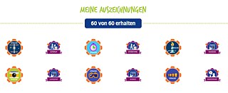 Seite Meine Auszeichnungen